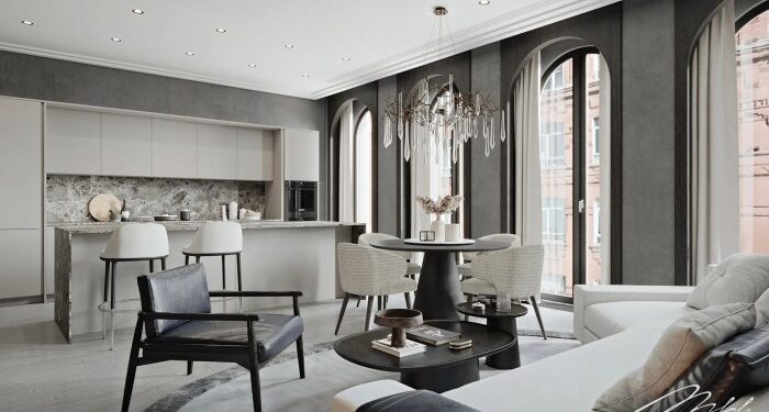 Квартира в ЖК Brodsky — MATCH Architects