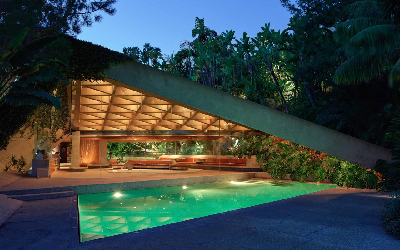 Goldstein House de John Lautner é doada ao LACMA | ArchDaily Brasil